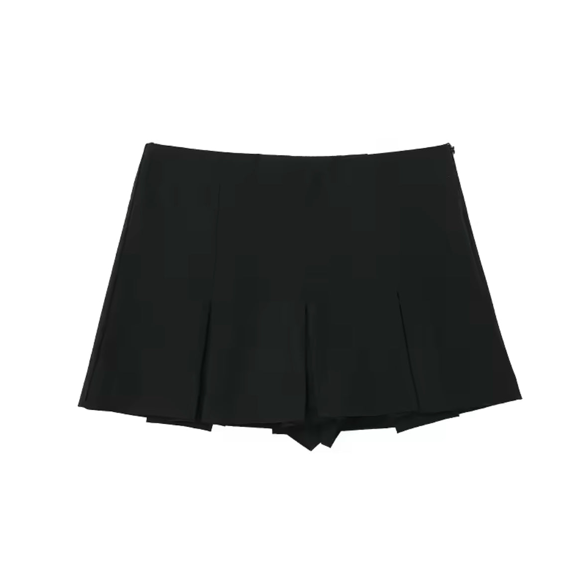 TRAF Fashion Women’s High Waist Pleated Shorts – Stylish Striped Bermuda Shorts for Casual Comfort
