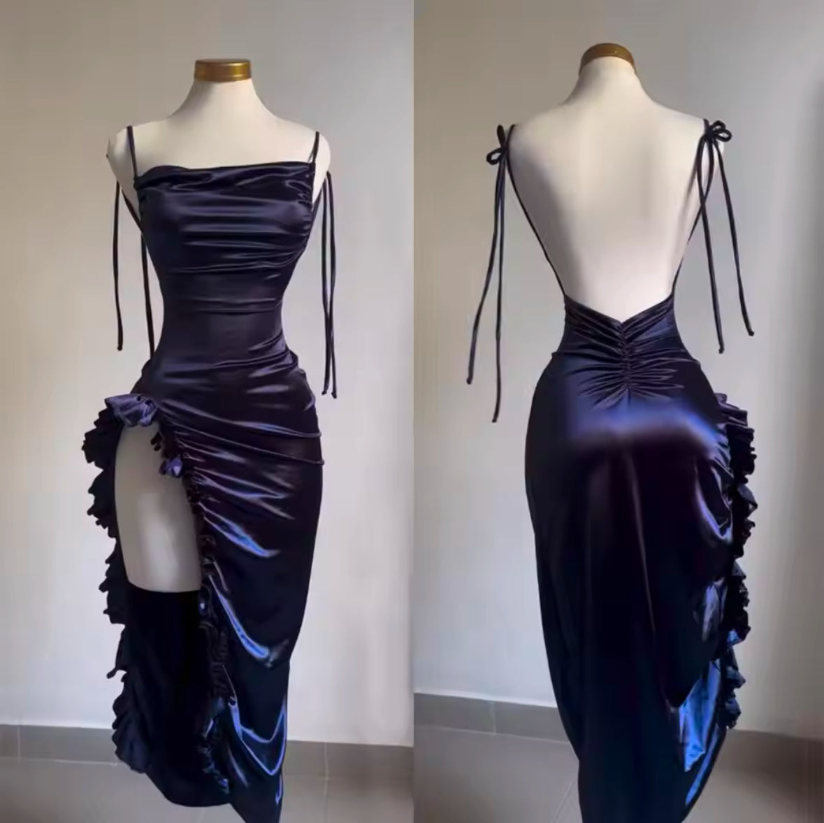 2025 Y2K Sexy Halter Dress – Spice Girl Inspired Summer Fashion with Elegant European-American Style