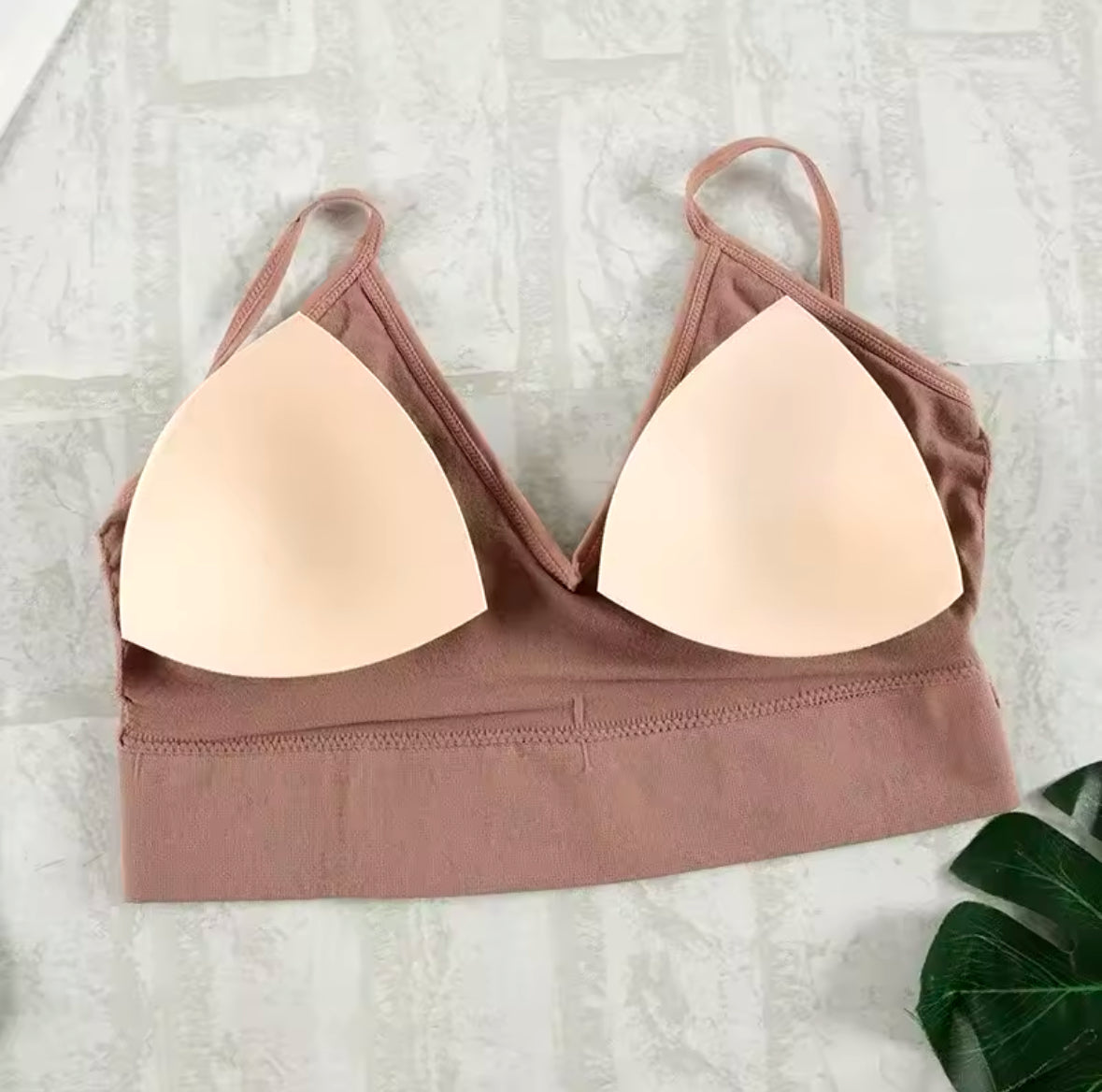 2-Piece Bra and Panty Set for Women – Sexy G-String, Seamless Bralette, Soft Tank Crop Top Lingerie Set
