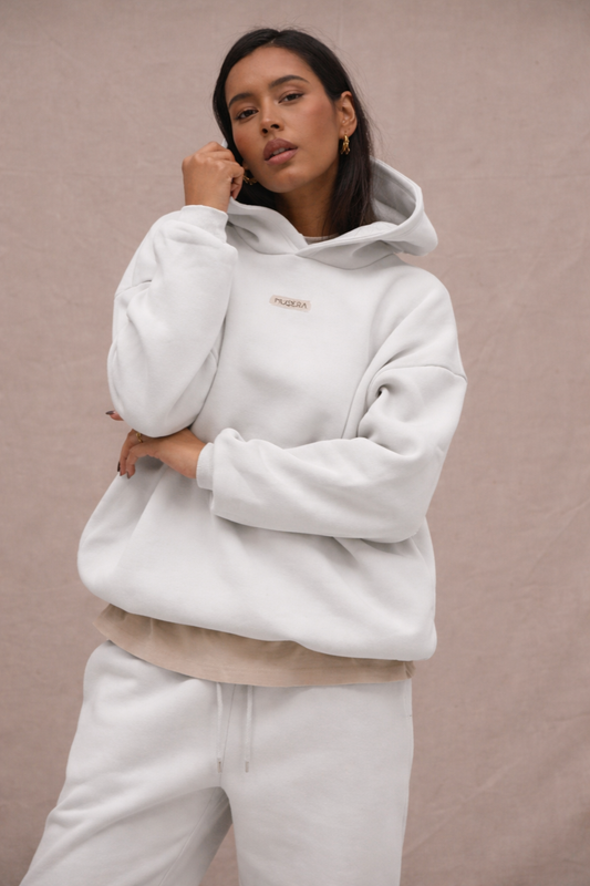 Oversized Logo Hoodie – Embroidered Cozy Autumn Winter Streetwear