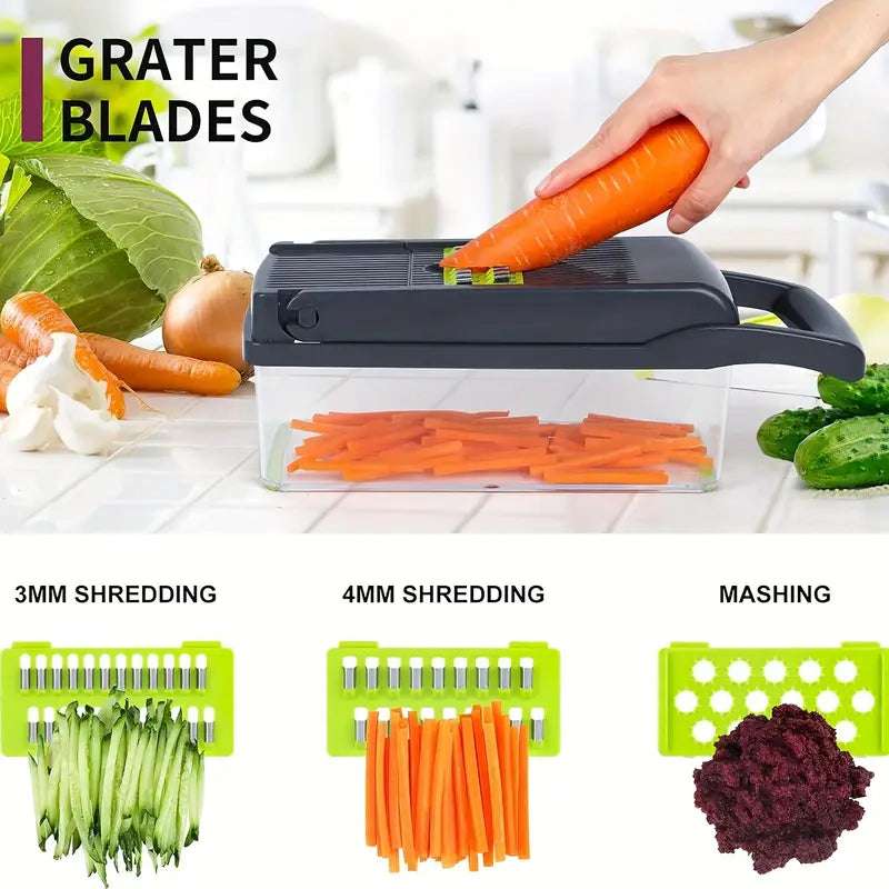 16-in-1 Multifunctional Vegetable Chopper - UltraChic