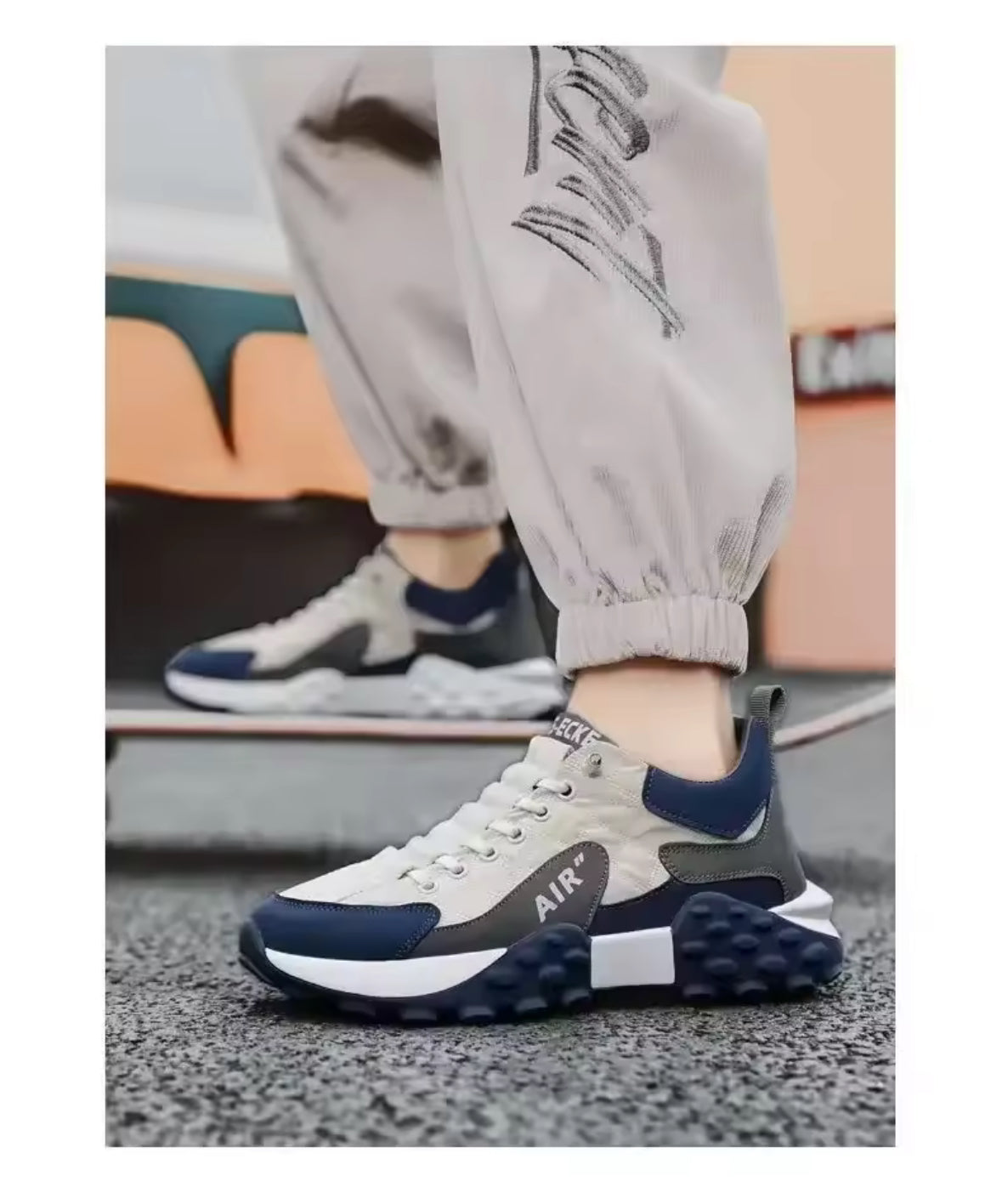 New Men’s Platform Sneakers – Stylish Vulcanized Casual Running Shoes, Large Sizes 45-46, Hot Sapatos Masculinos for Ultimate Comfort & Performance