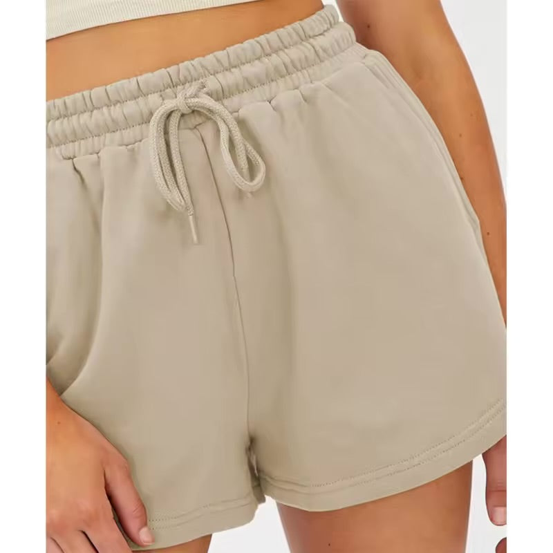 EZwear Women’s Track Shorts – Lightweight, Stylish Comfort with Adjustable Drawstring Waist