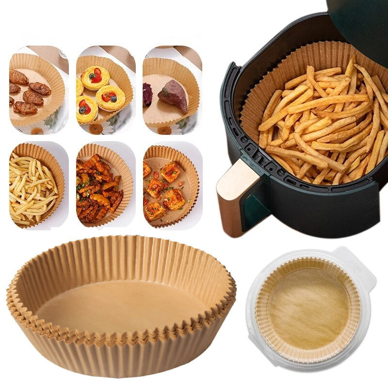 Globetrek° AirFryer Liner: Disposable Paper Liner for Air Fryer - UltraChic