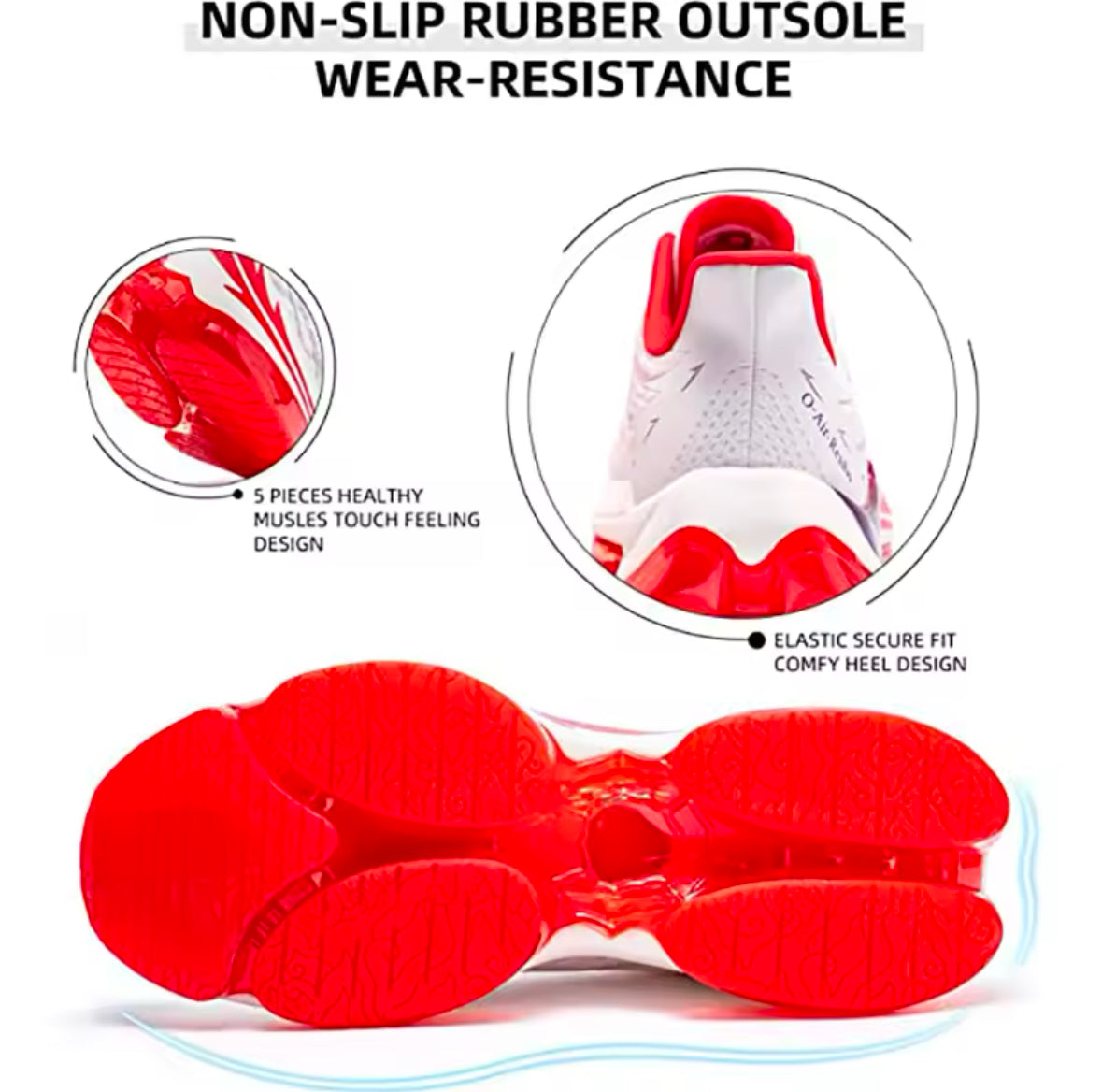 ONEMIX Air Cushion Running Shoes for Women | Summer Lightweight Mesh Sneakers | Breathable Outdoor Fitness Sport Shoes – Perfect for Comfort and Performance