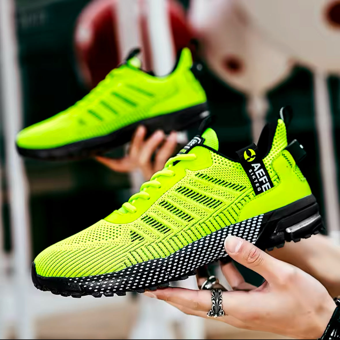 2025 New Breathable Men’s Running Shoes | Lightweight Outdoor Sports Sneakers | Comfortable Athletic Training Footwear