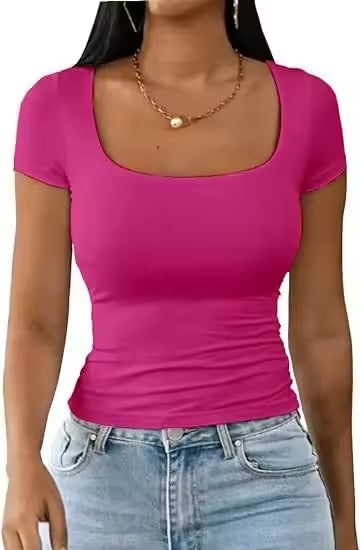 Slaydiva Basic Summer White Women’s T-Shirt – Chic Comfort Meets Everyday Elegance