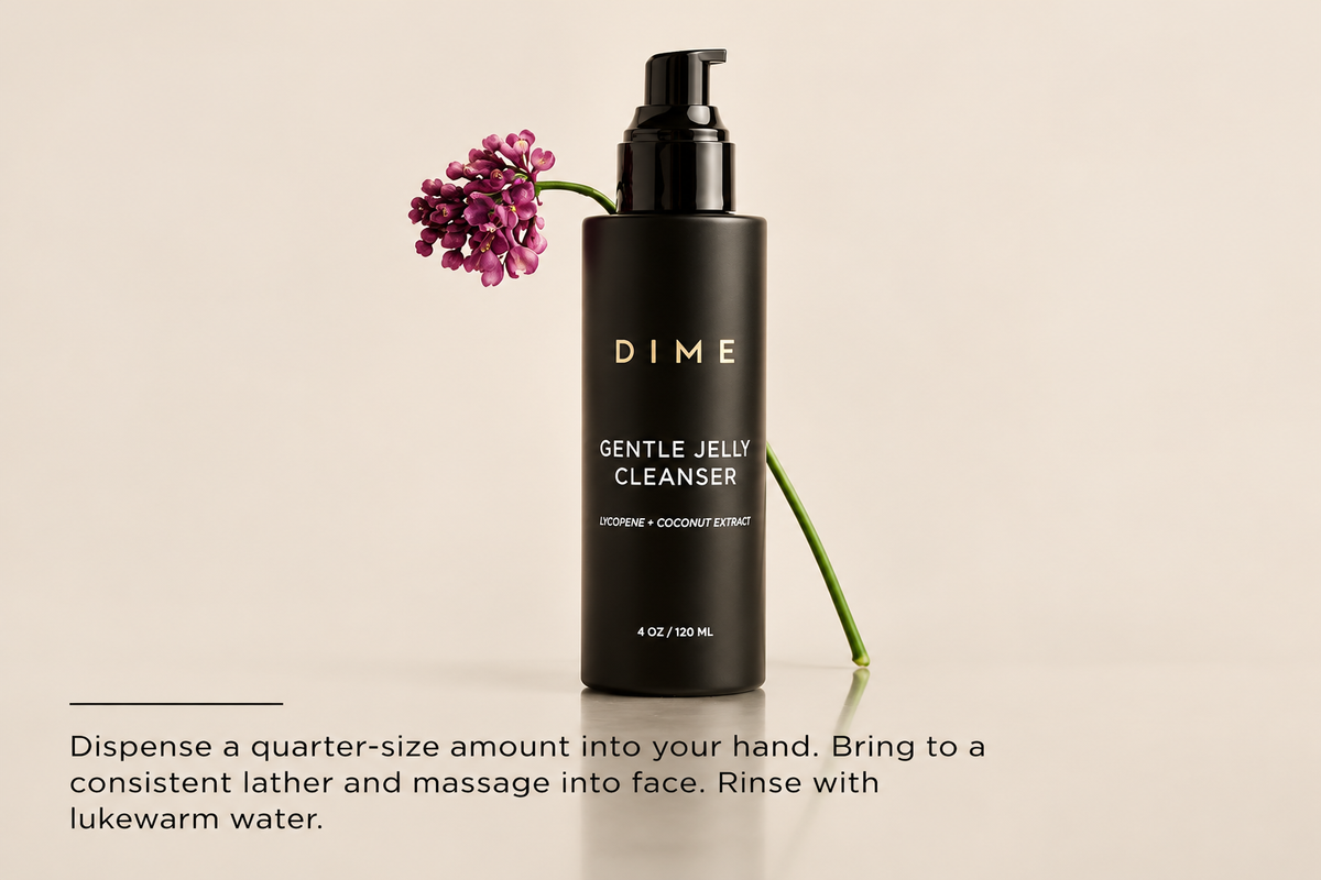 DIME Beauty Gentle Jelly Cleanser 120ml – Hydrating Facial Gel Cleanser