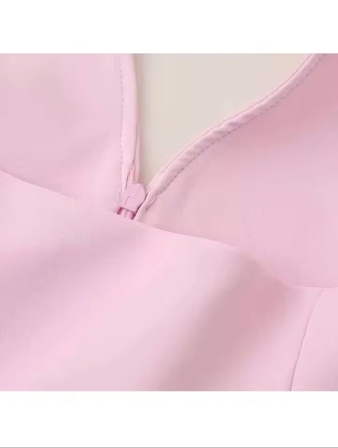 Fashionable Pink Shorts Set for Women 2025 – Sexy V-Neck Sleeveless Top with Slim Fit Skirt for Elegant Spring & Summer Looks
