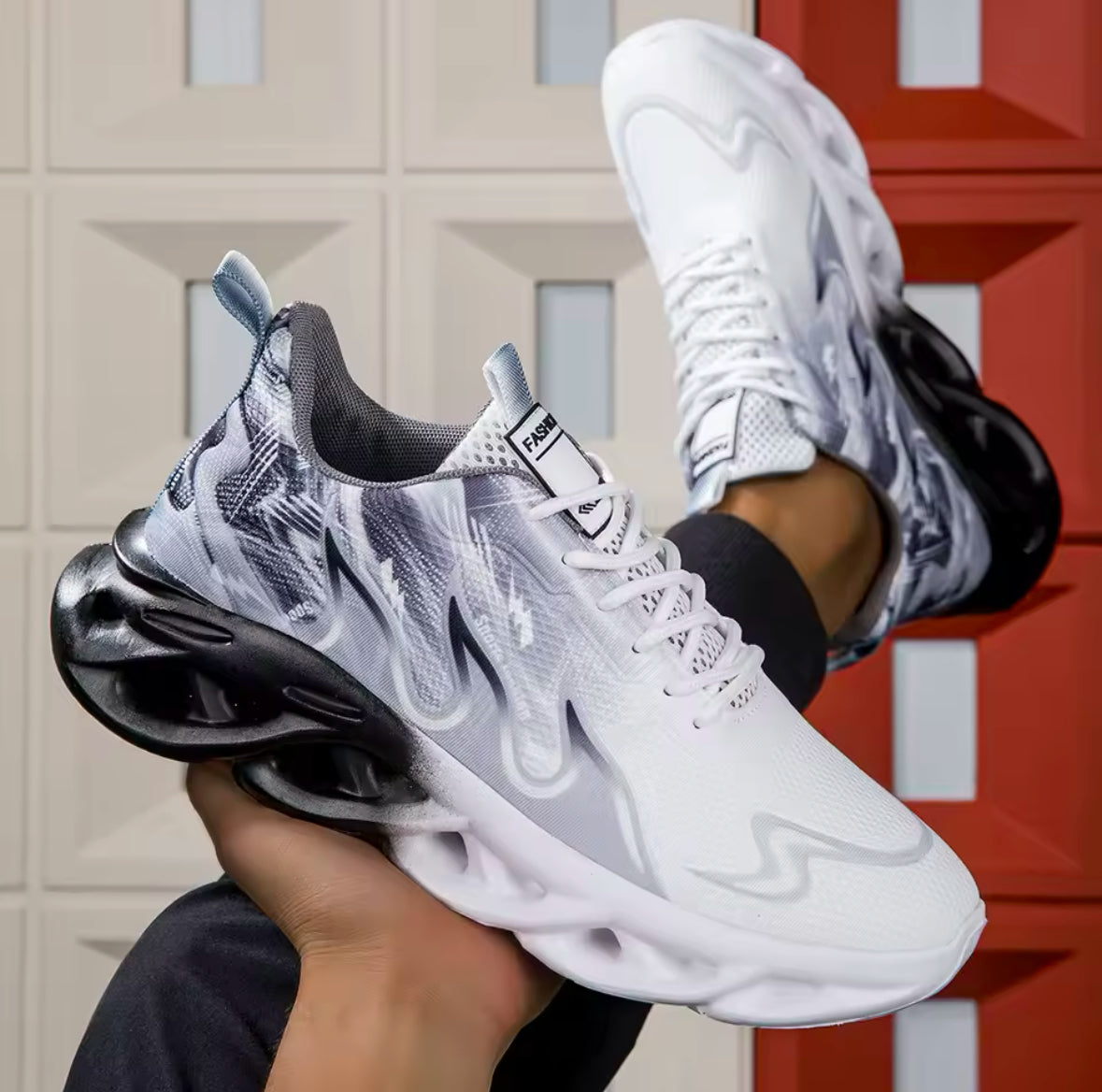 Unisex Running Shoes – Lightweight, Breathable, and Comfortable Tennis Sneakers for Men and Women | Perfect Lace-up Summer Shoes!