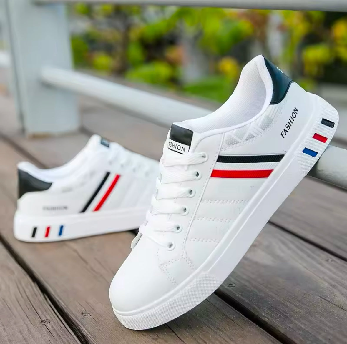 Step into Style with 2025 Men’s Casual Sneakers – New Fashion Lace-up White Shoes for Students, Comfortable Sports Plus Size Vulcanized Zapatillas De Hombre