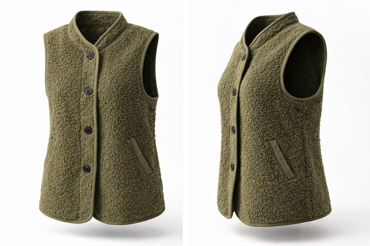 Women’s Faux Fur Sleeveless Vest with Pockets – Autumn & Winter Casual Layering - UltraChic
