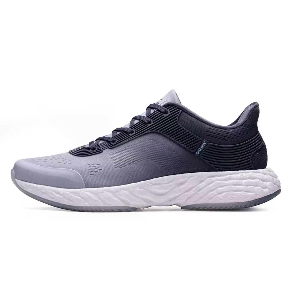 ONEMIX White Running Shoes – Lightweight Marathon Sneakers for Men & Women | Perfect for Walking, Trekking & Travel Comfort