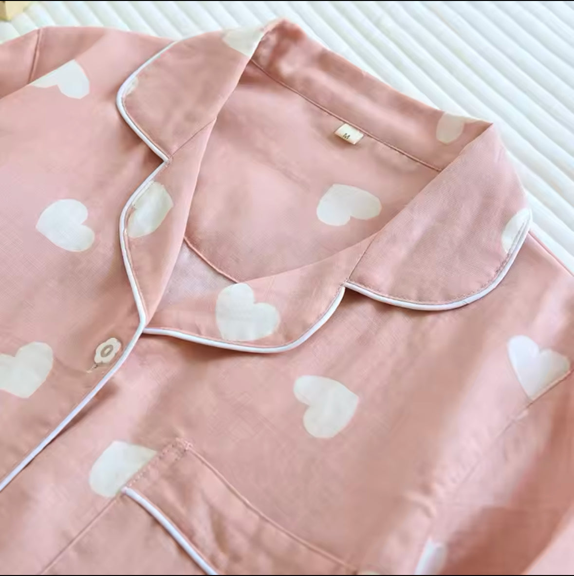 New Spring & Autumn 100% Cotton Pajama Set for Women – Long Sleeve & Pants, Cozy & Stylish Homewear