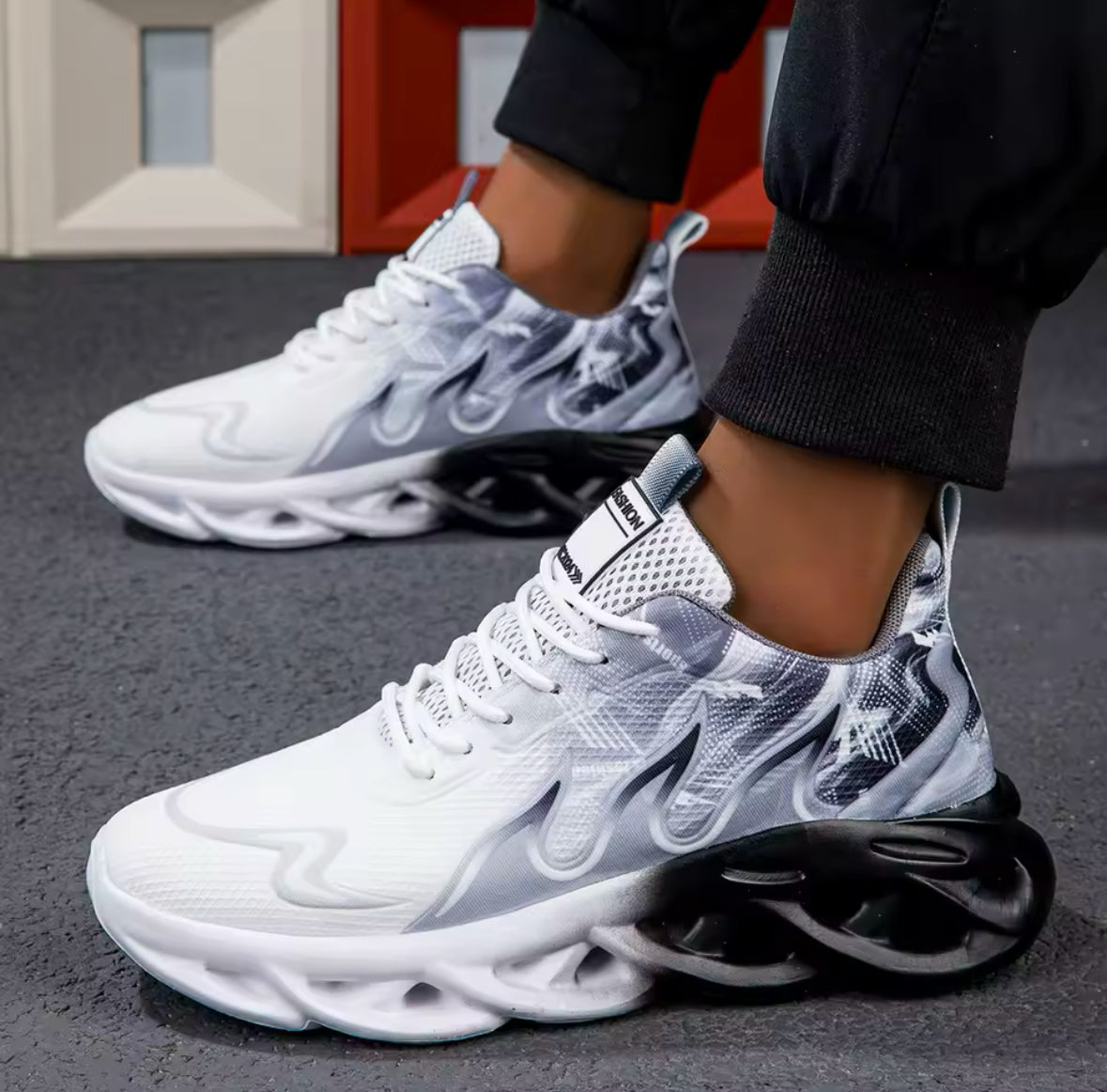 Unisex Running Shoes – Lightweight, Breathable, and Comfortable Tennis Sneakers for Men and Women | Perfect Lace-up Summer Shoes!