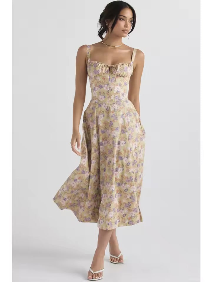Bloom Boldly This Summer – The ii Floral Midi Dress