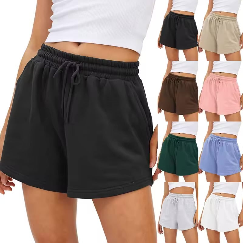 EZwear Women’s Track Shorts – Lightweight, Stylish Comfort with Adjustable Drawstring Waist