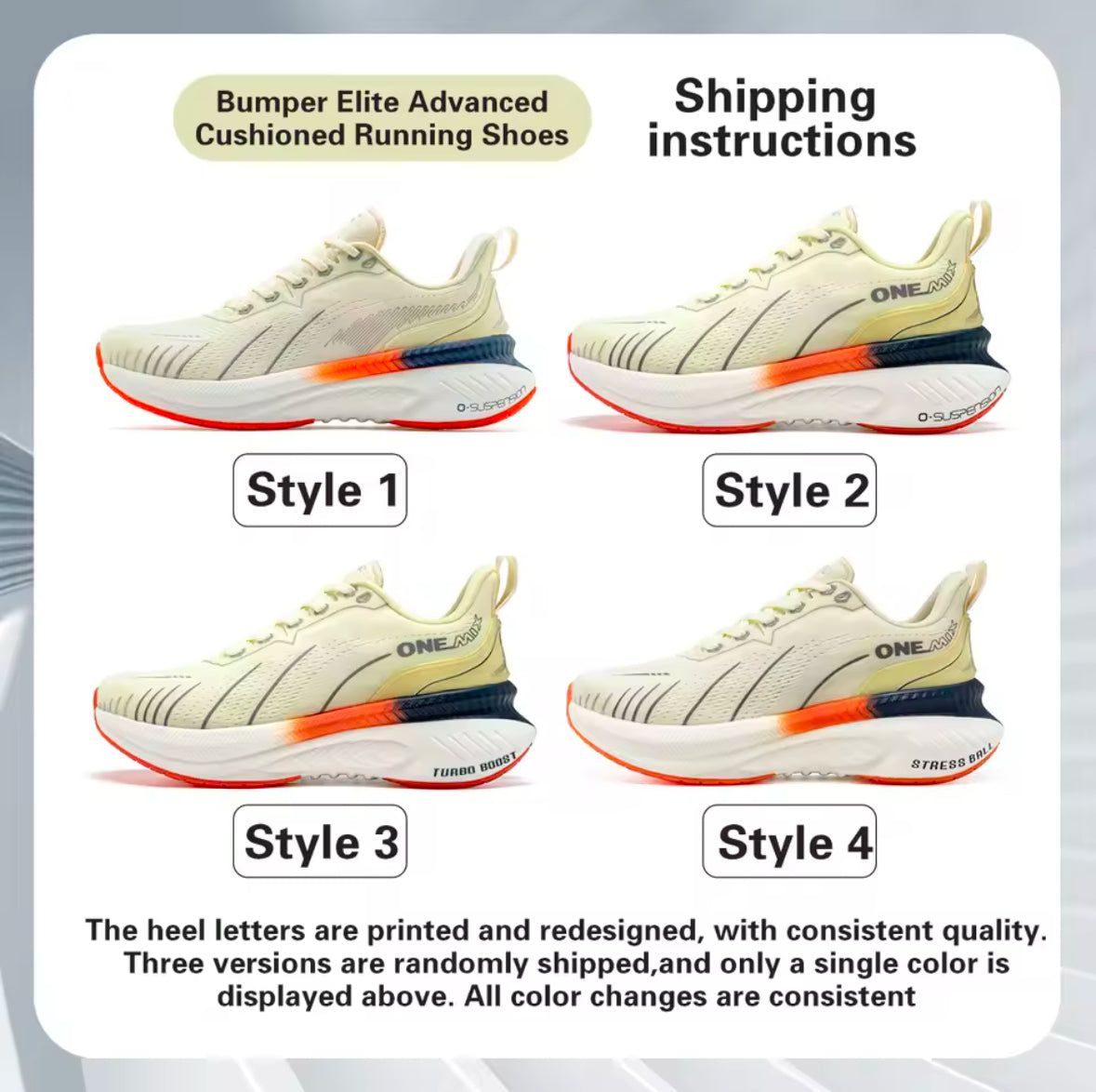 ONEMIX Men’s Cushioning Running Shoes – Non-Slip, Lace-Up Sneakers for Heavy Runners & Outdoor Sports