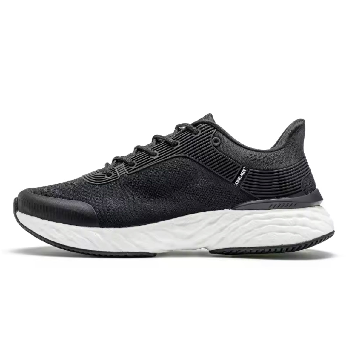 ONEMIX White Running Shoes – Lightweight Marathon Sneakers for Men & Women | Perfect for Walking, Trekking & Travel Comfort
