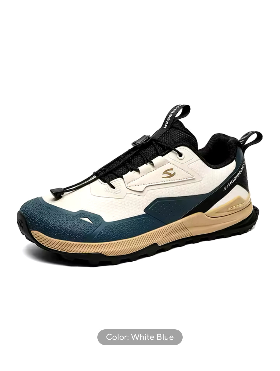 Discover Comfort and Durability with HOBIBEAR Hiking Shoes – Non-Slip, Elastic Band Sneakers for Men & Women – Perfect for Outdoor Adventures
