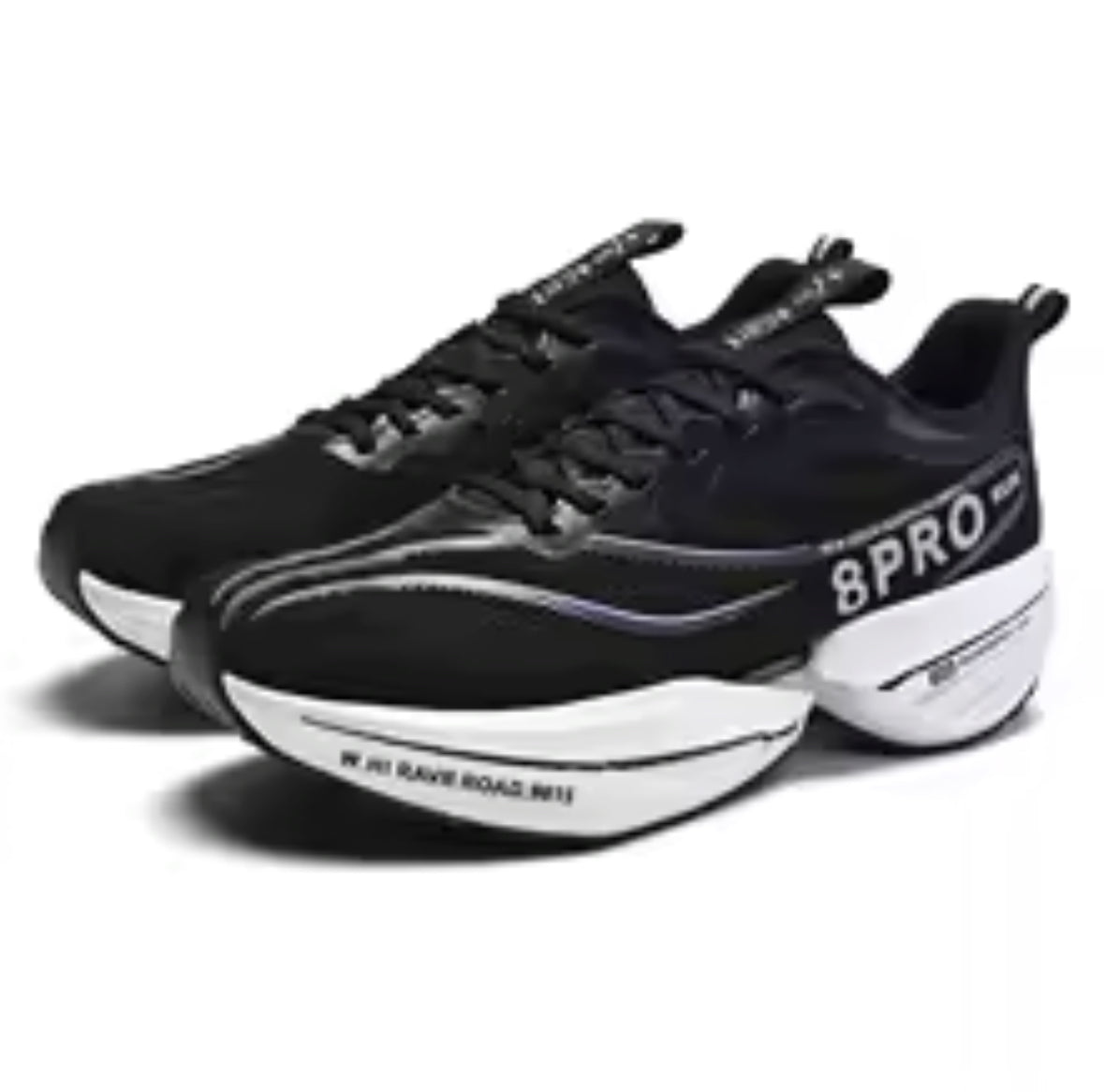 Marathon Air Cushion Carbon Plate Sports Running Shoes Men Breathable Lightweight Women Comfortable Nonskid Speciality Sneakers