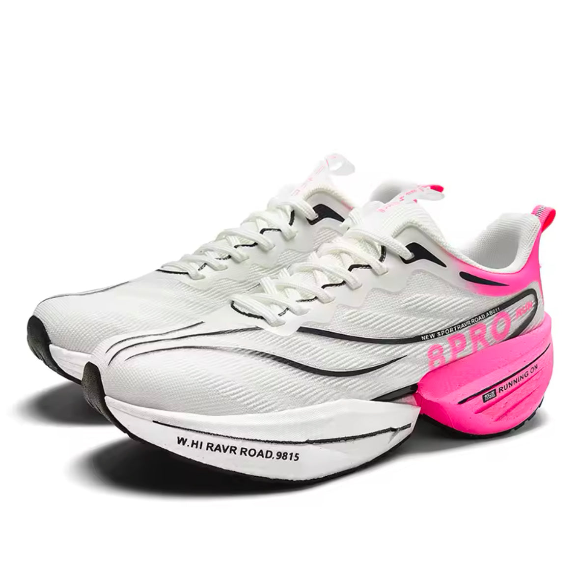 Marathon Air Cushion Carbon Plate Sports Running Shoes Men Breathable Lightweight Women Comfortable Nonskid Speciality Sneakers