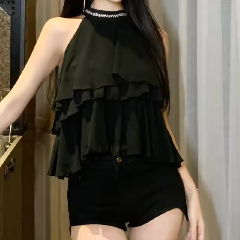 Privé Ruffle Blouse – Drama in Every Detail