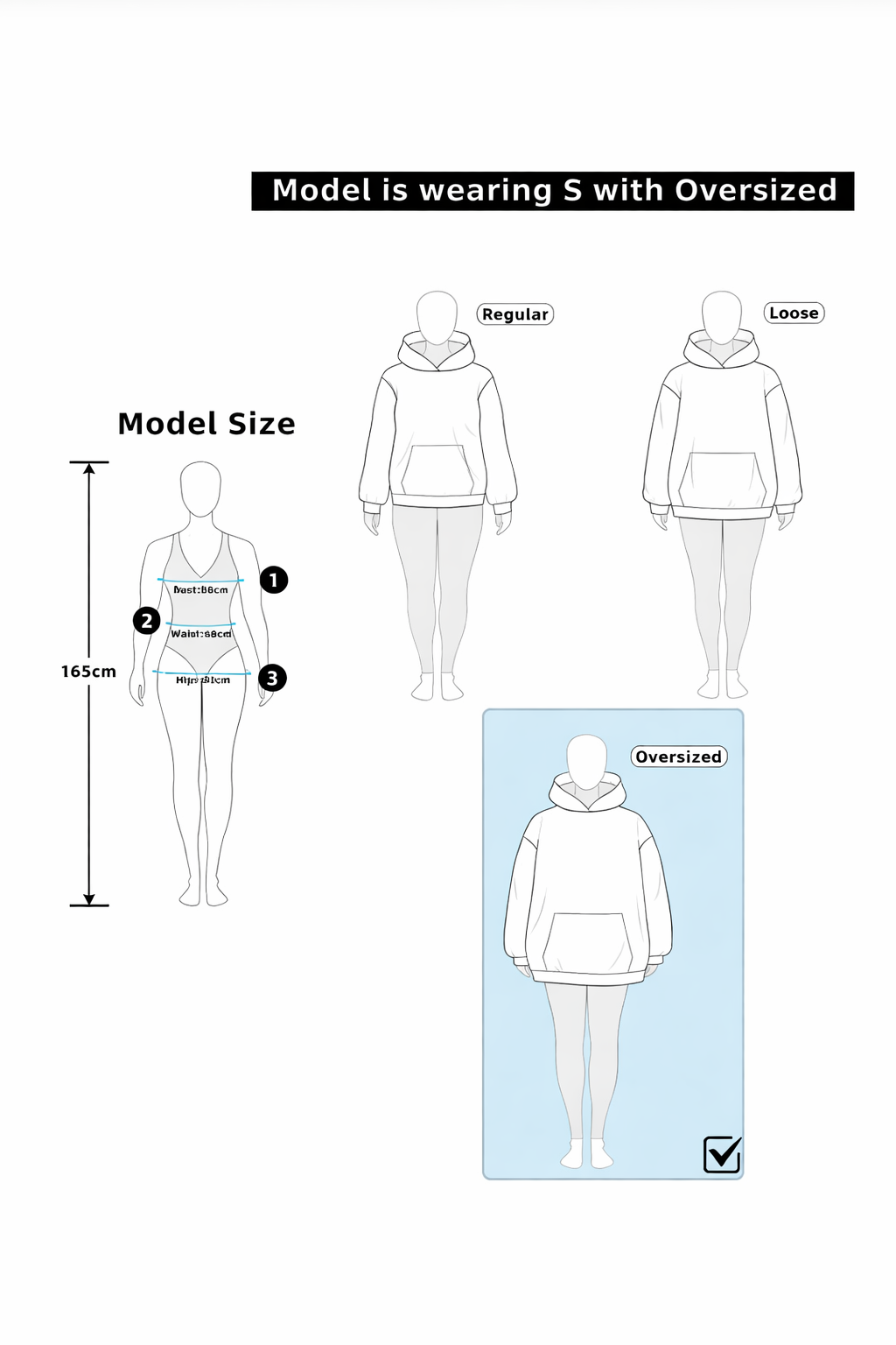 Oversized Logo Hoodie – Embroidered Cozy Autumn Winter Streetwear