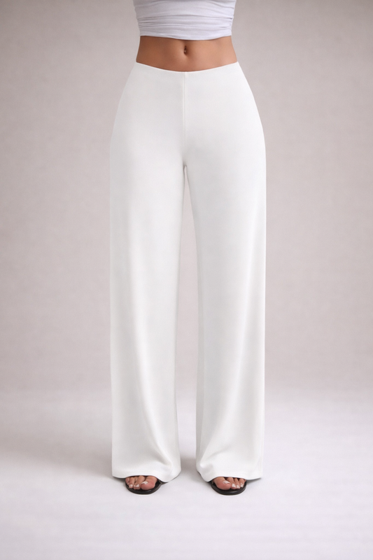 Women’s High-Waist Straight-Leg Trousers – Elegant Fall/Winter Essential