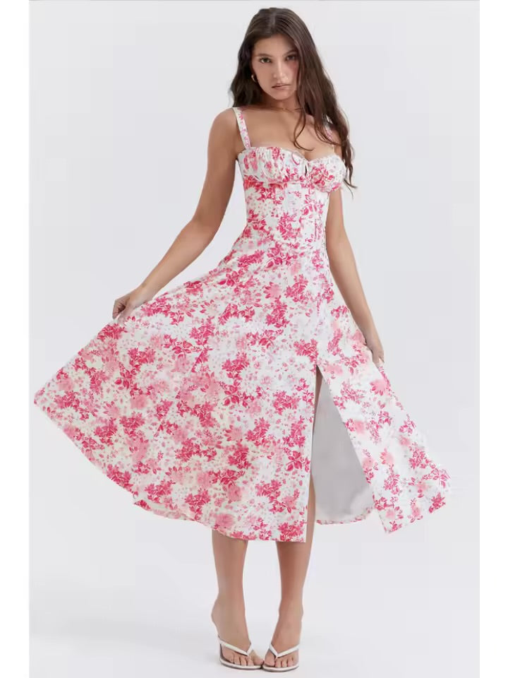 Bloom Boldly This Summer – The ii Floral Midi Dress