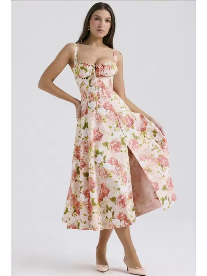 Bloom Boldly This Summer – The ii Floral Midi Dress