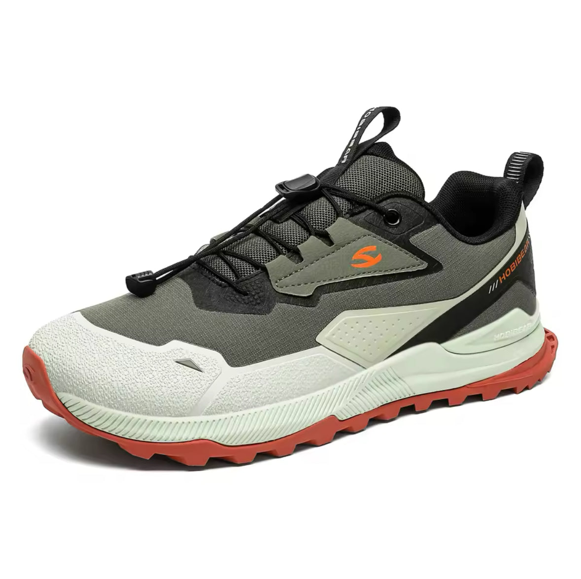 Discover Comfort and Durability with HOBIBEAR Hiking Shoes – Non-Slip, Elastic Band Sneakers for Men & Women – Perfect for Outdoor Adventures