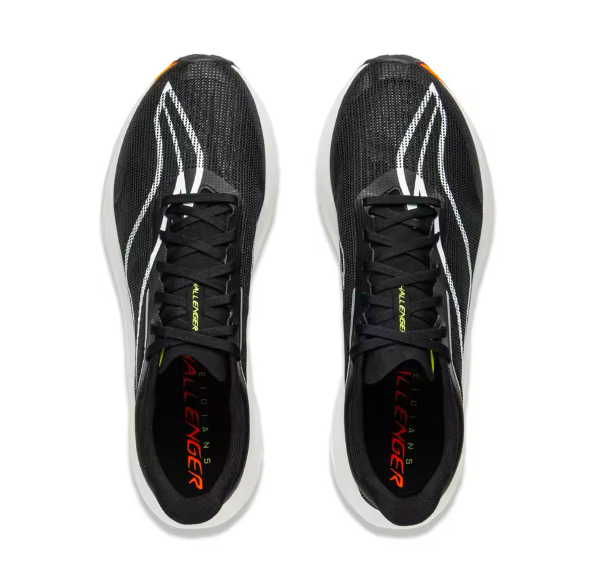 Li-Ning Men’s FEIDIAN 5 CHALLENGER Racing Running Shoes – SUPER BOOM Cushion, Carbon-Fiber Plate, Anti-Slip Pro Performance Sneakers