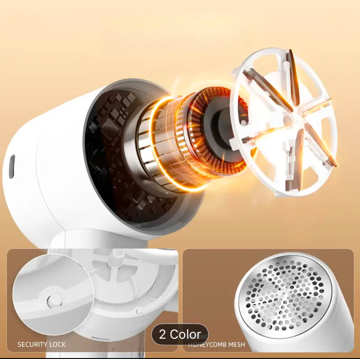 Goodbye Lint in Seconds – Portable Electric Fabric Shaver with LED Display!