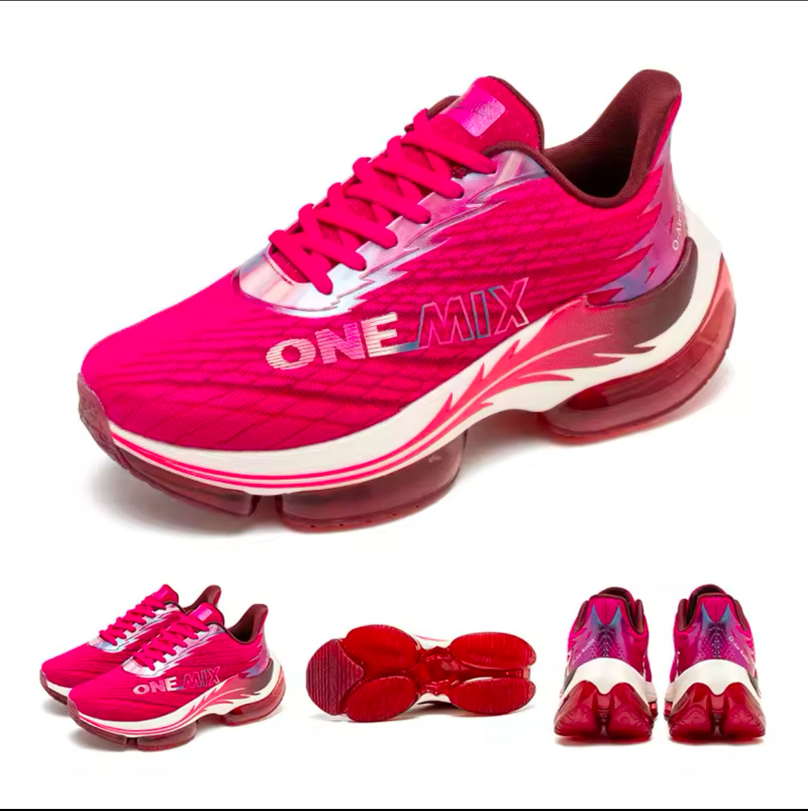 ONEMIX Air Cushion Running Shoes for Women | Summer Lightweight Mesh Sneakers | Breathable Outdoor Fitness Sport Shoes – Perfect for Comfort and Performance