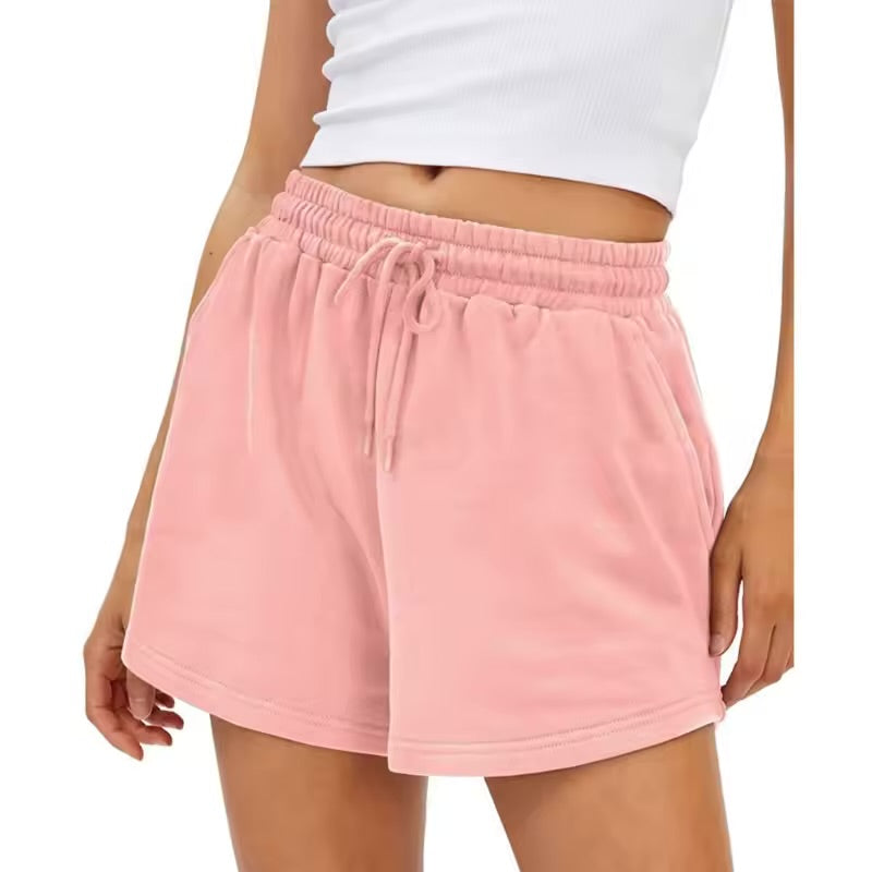 EZwear Women’s Track Shorts – Lightweight, Stylish Comfort with Adjustable Drawstring Waist