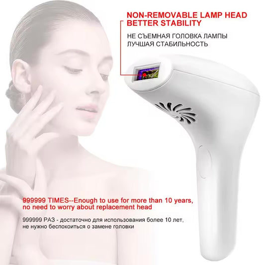 At-Home Laser Hair Removal Device – Painless, Long-Lasting Hair Removal for Smooth Skin