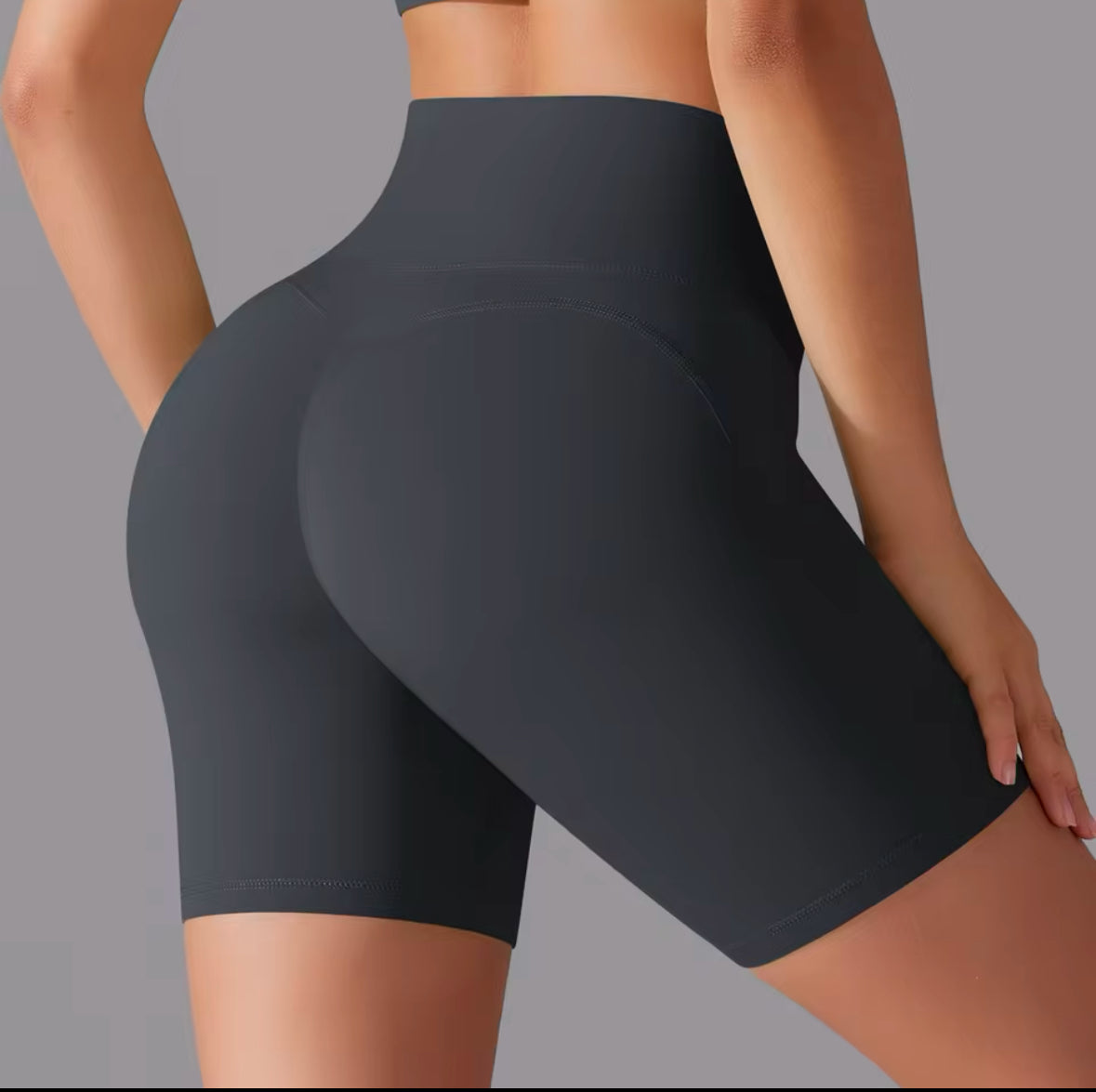 High Waist Yoga Shorts for Women – Breathable Fitness, Running & Cycling Gym Shorts for Summer Workouts