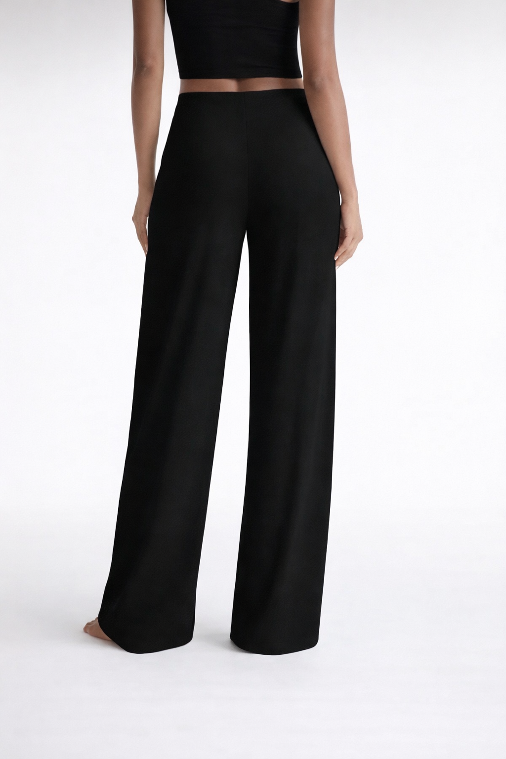 Women’s High-Waist Straight-Leg Trousers – Elegant Fall/Winter Essential