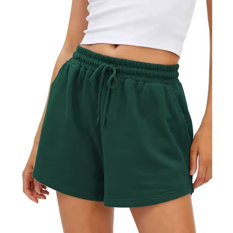 EZwear Women’s Track Shorts – Lightweight, Stylish Comfort with Adjustable Drawstring Waist