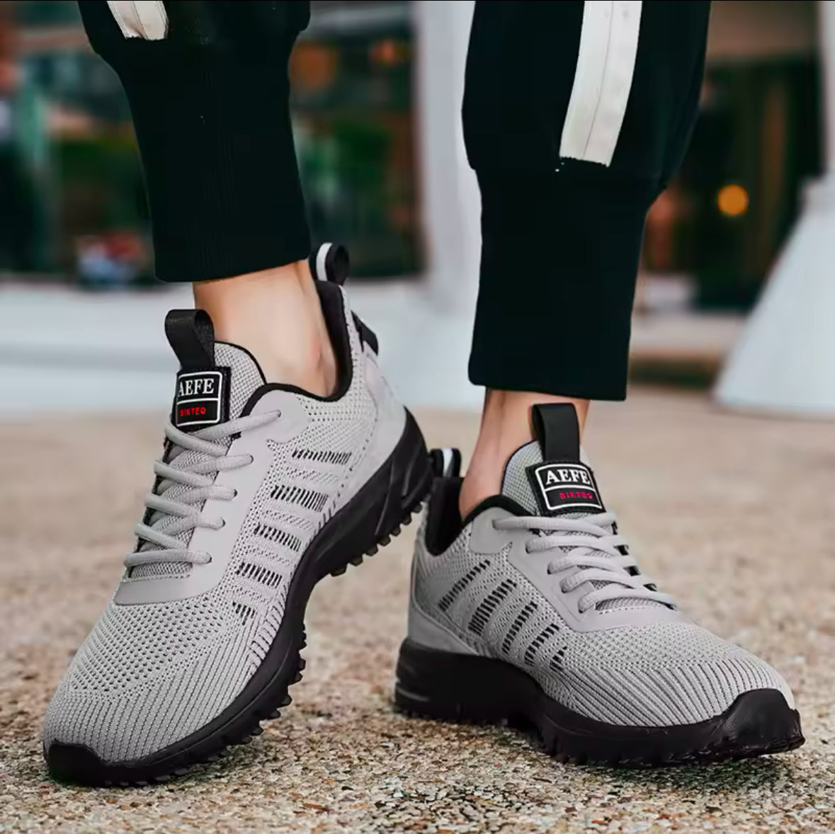 2025 New Breathable Men’s Running Shoes | Lightweight Outdoor Sports Sneakers | Comfortable Athletic Training Footwear