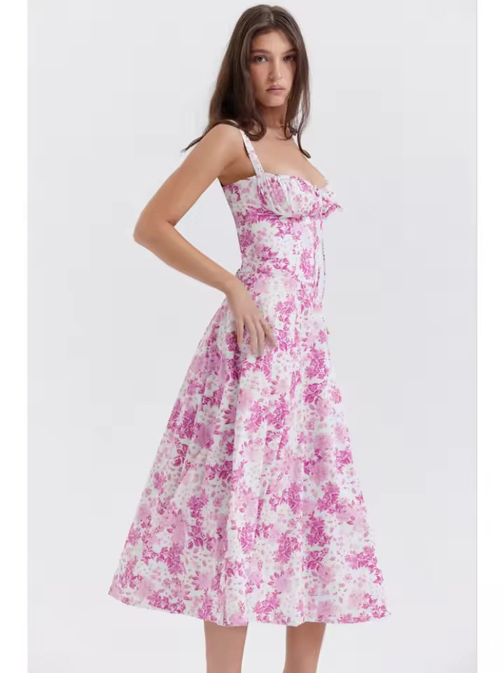 Bloom Boldly This Summer – The ii Floral Midi Dress