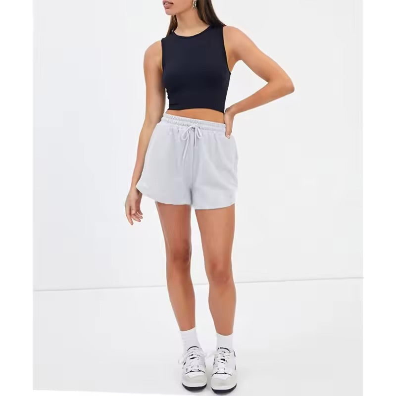 EZwear Women’s Track Shorts – Lightweight, Stylish Comfort with Adjustable Drawstring Waist