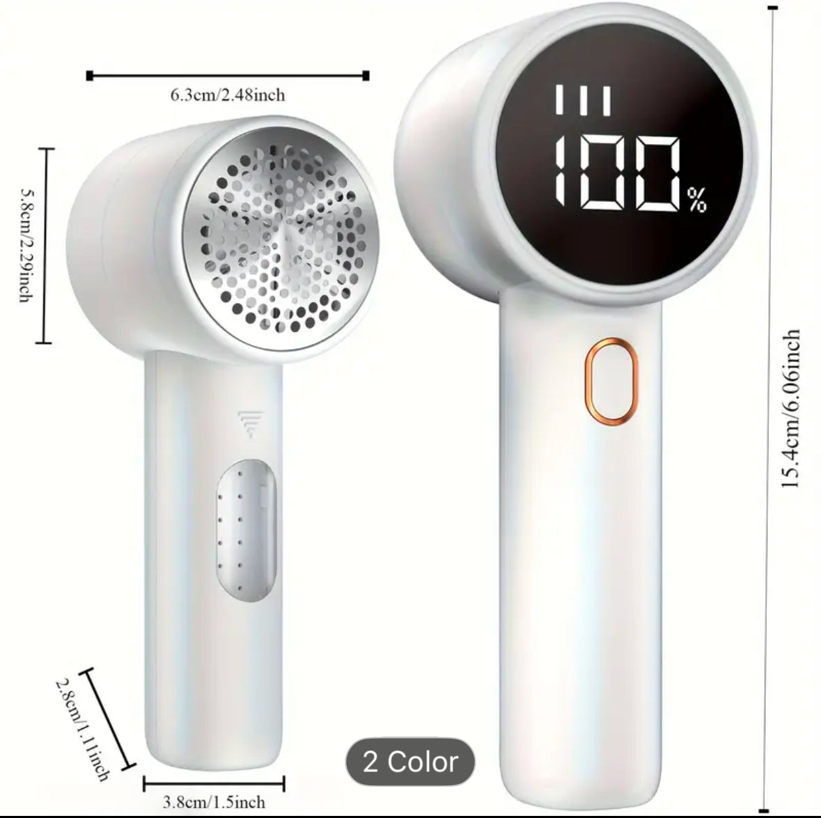 Goodbye Lint in Seconds – Portable Electric Fabric Shaver with LED Display!