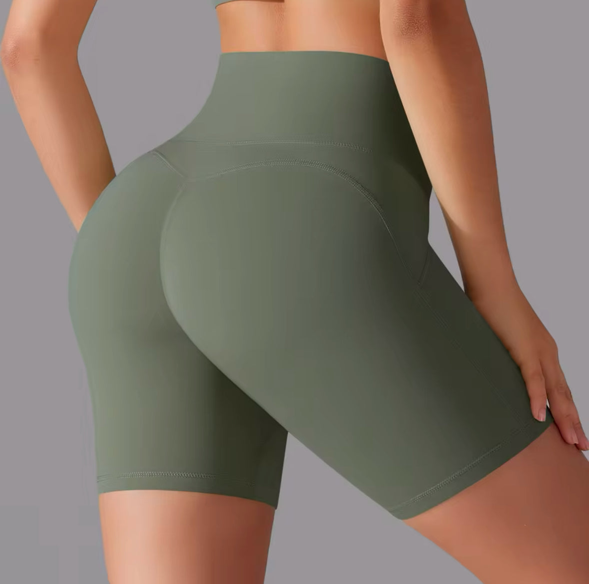 High Waist Yoga Shorts for Women – Breathable Fitness, Running & Cycling Gym Shorts for Summer Workouts