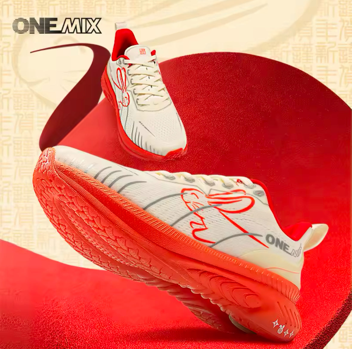 ONEMIX 2025 New Sneakers – Lightweight, Breathable Running Shoes for Men with Non-Slip Buffer Technology – Perfect for Heavyweight Runners & Outdoor Sports