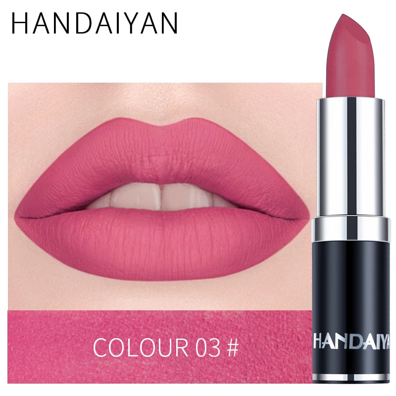 12-Color Matte Lipstick Set – Long-Lasting, High-Pigment Lip Colors for All-Day Glam