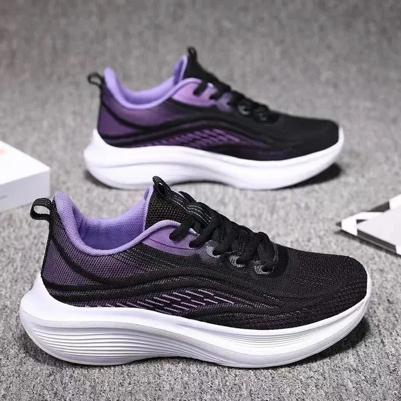 Casual Running Sneakers – Breathable, Anti-Slip Athletic Shoes for Women & Couples - UltraChic