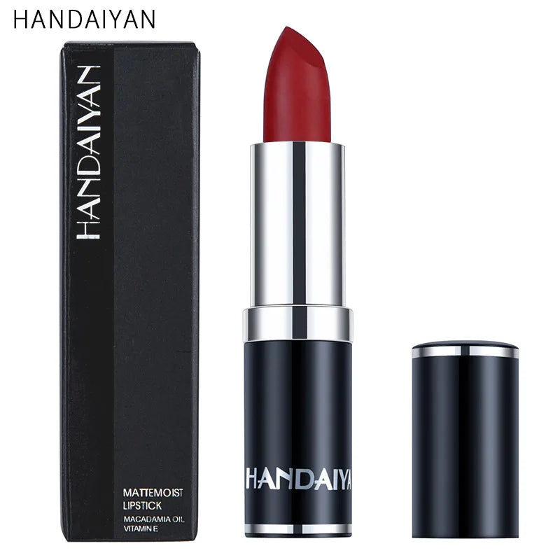 12-Color Matte Lipstick Set – Long-Lasting, High-Pigment Lip Colors for All-Day Glam