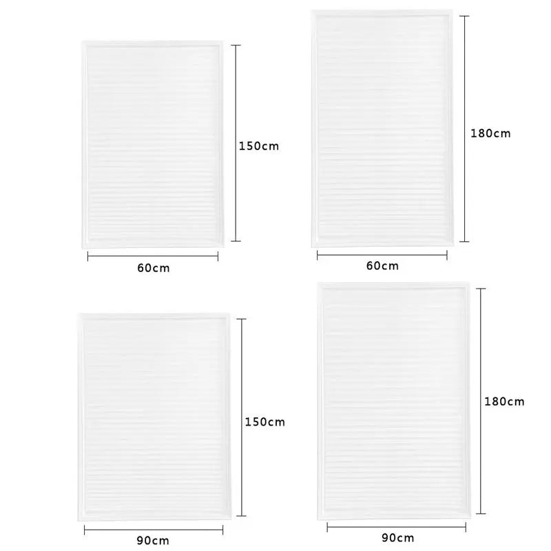 1PC Self-Adhesive Pleated Blinds – Half Blackout Window Shades for Bathroom, Bedroom & Balcony